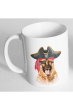 German Shepherd Korsan Baskılı Kupa Bardak