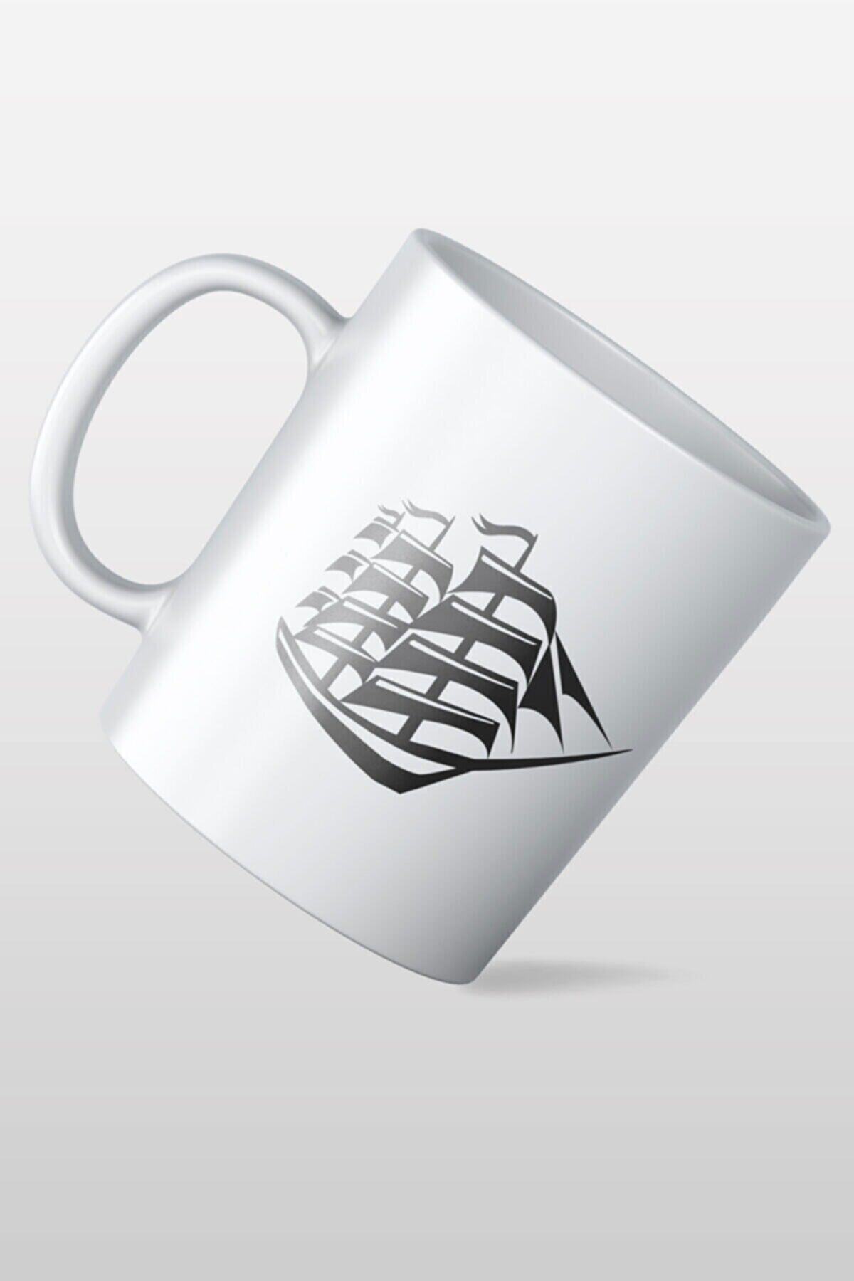 1_org_zoom-2749.jpg Yelken Desenli Özel Tasarım Kupa Bardak - Görsel 1