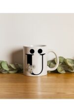 Ü Harf Papatya Kupa Bardak