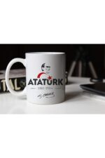 Beyaz Atatürk Temalı Kupa 01 Tfc-02