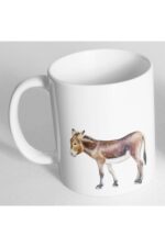 Eşek Tasarım Baskılı Kupa Bardak