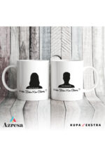 Hele Bakın Kim Gelmiş Yazılı - Kişiye Özel Kupa Bardak - Görsel 2