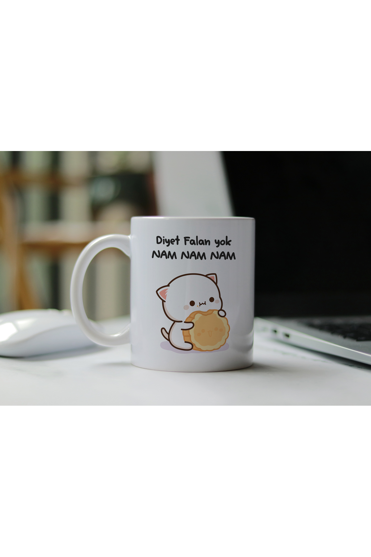 1_org_zoom-2836.jpg Diyet Felan Yok nam nam - Eğlenceli Kupa Bardak - Görsel 1