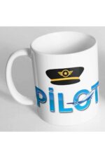Pilotlara Hediye Baskılı Kupa Bardak