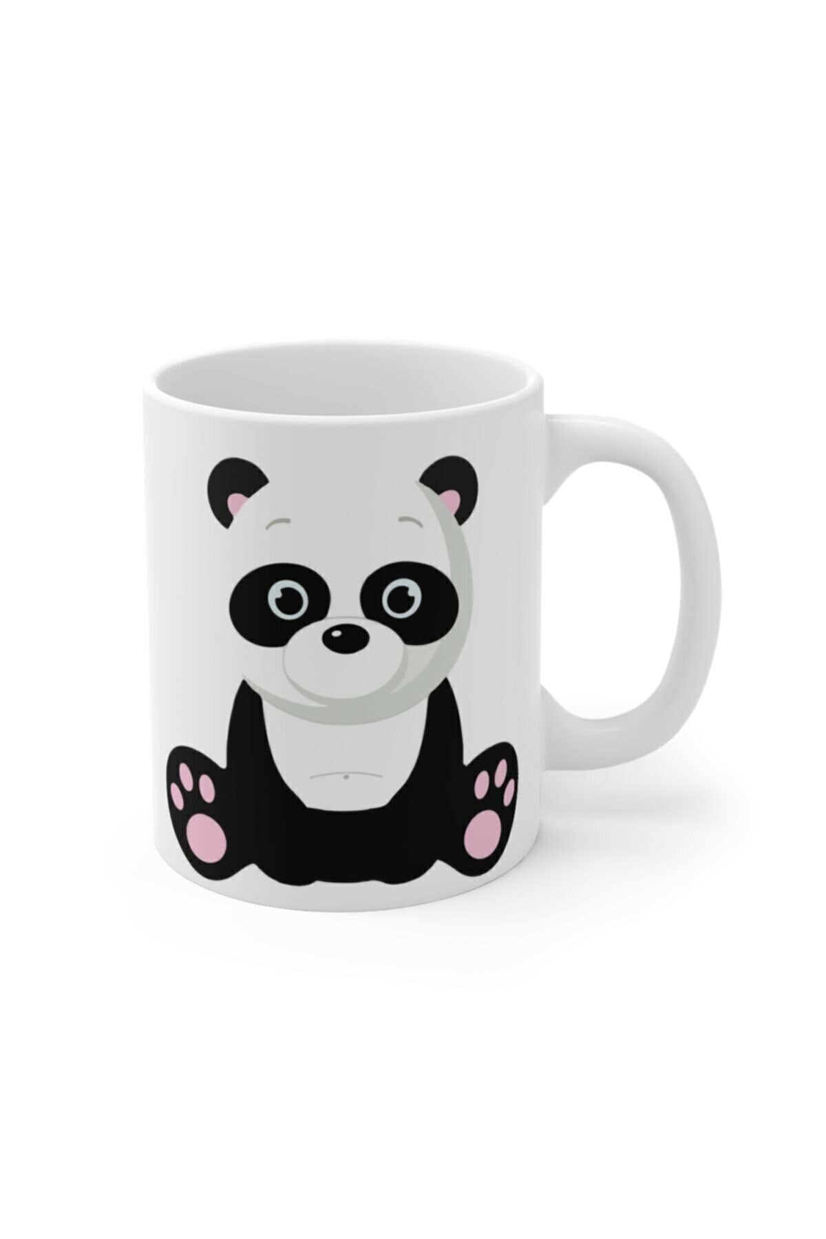 1_org_zoom-365.jpg Panda Baskılı Kupa Bardak - Görsel 1