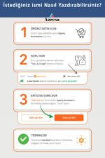 Kişiye Özel Beyaz Metal Kapı İsimliği ve Numarası Seti - Mandala Desenli - Görsel 2