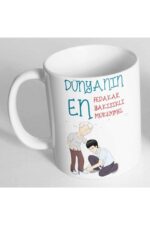 Dünyanın En Fedakar Yakışıklı Mükemmel Babası Baskılı Kupa Bardak