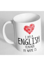 Ingilizce Öğretmenlerine Hediye Baskılı Kupa Bardak