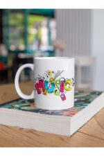 Müzik Yazılı Baskılı Kupa