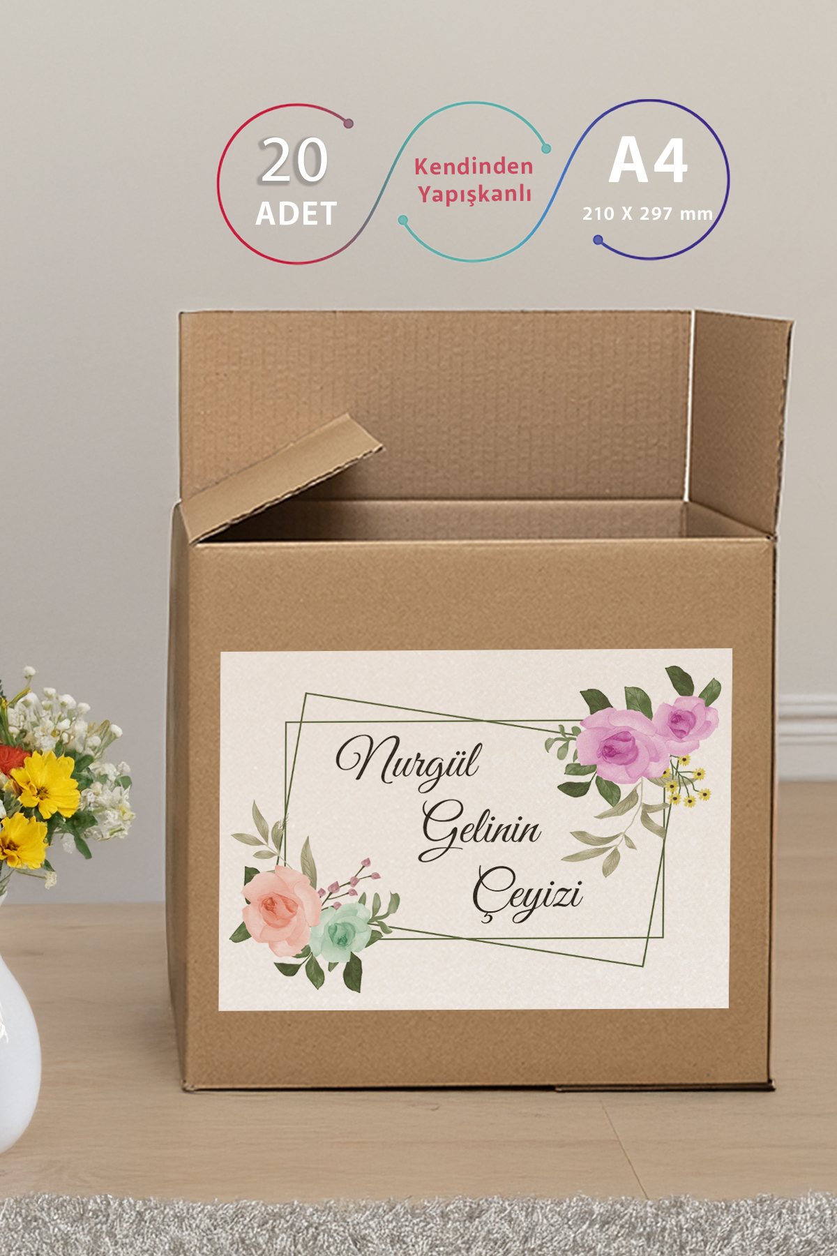 1_org_zoom-49.jpg Kişiye Özel İsimli Çeyiz Kolisi Etiketi – 20 Adet A4 Kendinden Yapışkanlı - Görsel 1