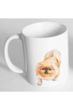 Pekinez Köpek Resim Baskılı Kupa Bardak