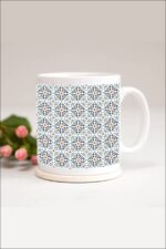 Çini Desenli Kupa Bardak