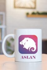 Aslan Burcu Kupa Bardak