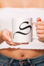 S Harfli Özel Tasarım Kupa