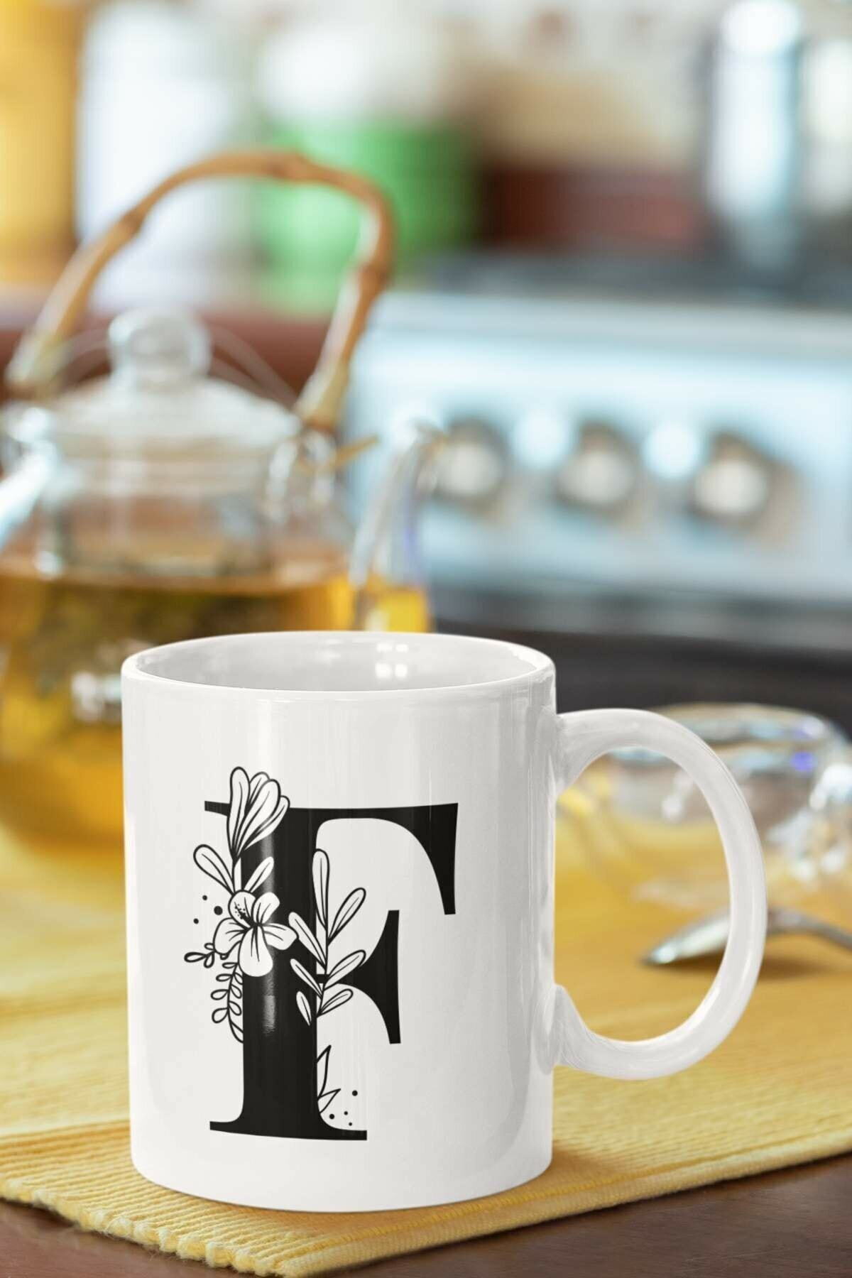 1_org_zoom-796.jpg F Harfi Baskılı Porselen Kupa Bardak - Görsel 1