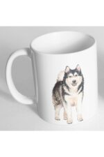 Husky Sibirya Kurdu Haski Köpek Resim Baskılı Kupa