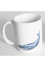 Balina Balık Resim Baskılı Kupa Bardak Bdh539