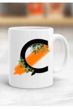 Ç Harfi Baskılı Kupa Bardak