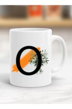 O Harfi Baskılı Kupa Bardak