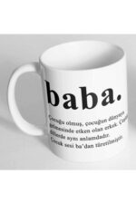 Baba Kelime Anlamı Baskılı Kupa Bardak